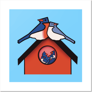 Birdbird House Posters and Art